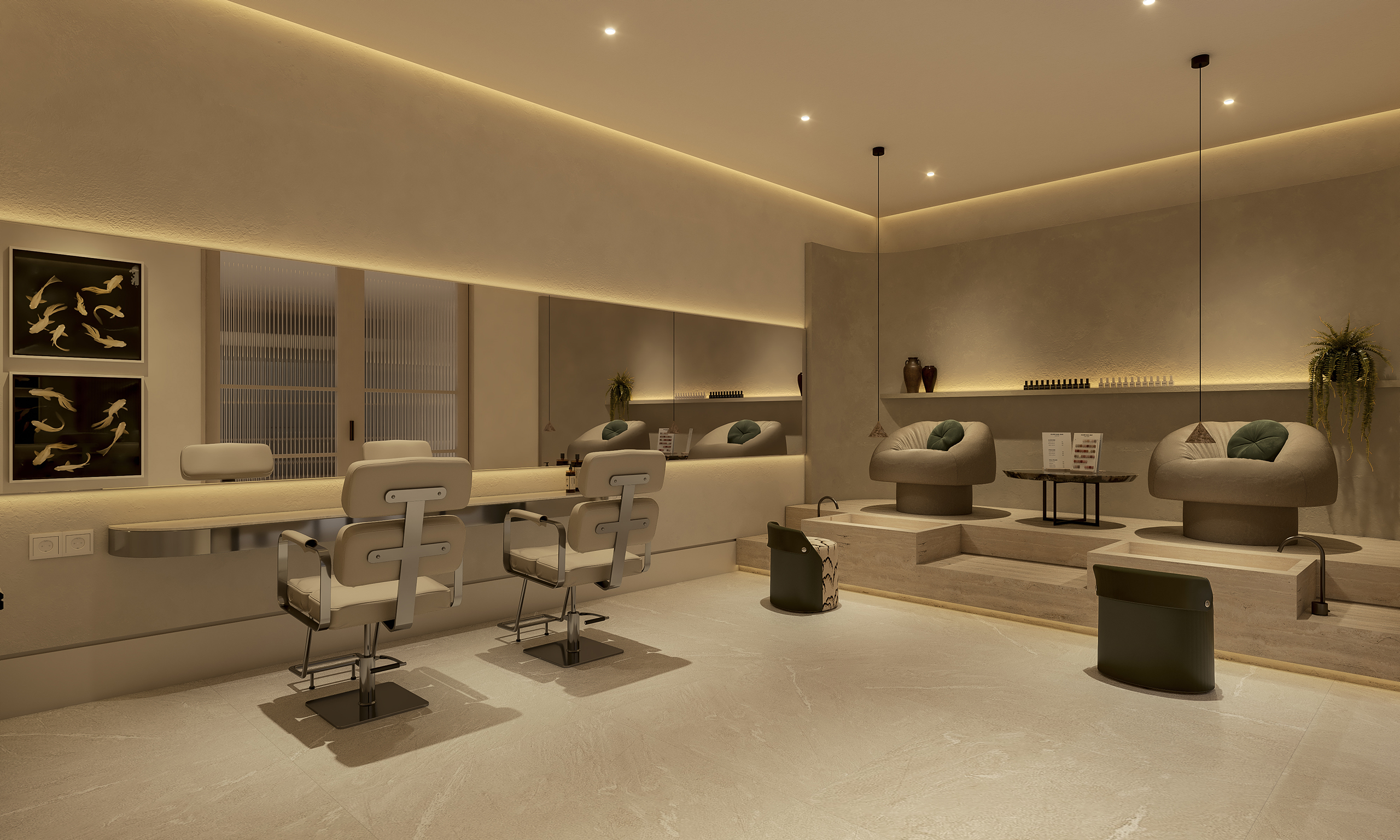 Beauty salon
