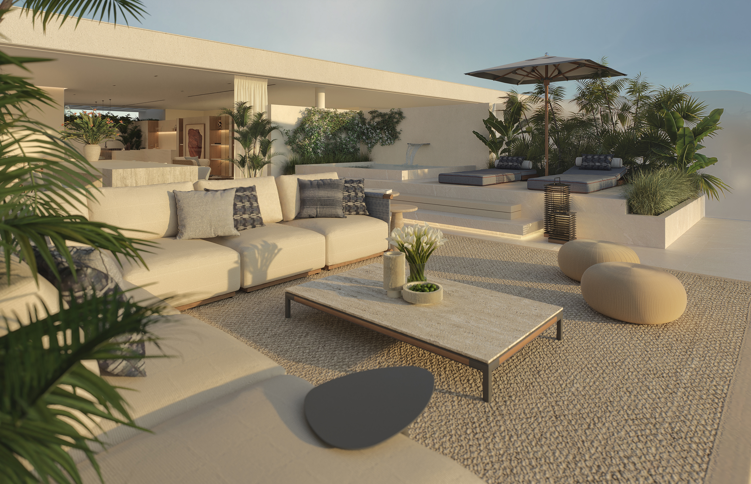 Solarium and Jacuzzi